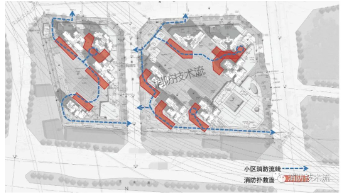 高層住宅消防登高面與疏散路線設(shè)計(jì)